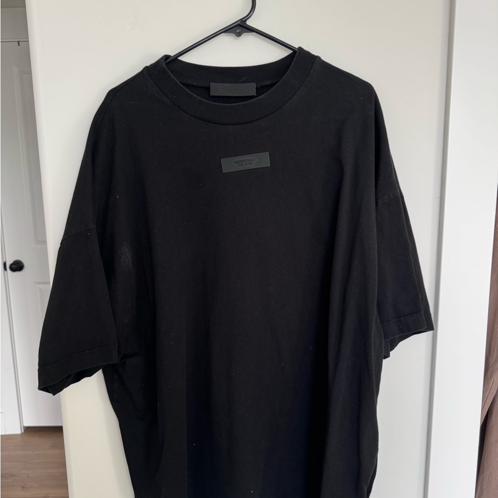 Essentials Black Short Sleeve Tee